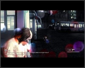 Żeby zdobyć rewolwer, zeskakujemy na dół i szybko podbiegamy do najbliższego wroga wciskając klawisz F [1] - Rozdział 6 - Tysiąc cięć (1) - Opis przejścia - Kane & Lynch 2: Dog Days - poradnik do gry