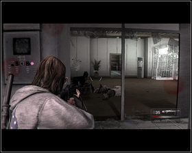 Trzymając się blisko ściany będziemy mogli oflankować przeciwników, a następnie zabić z zaskoczenia [2] - Rozdział 10 - Zmartwychwstanie (2) - Opis przejścia - Kane & Lynch 2: Dog Days - poradnik do gry