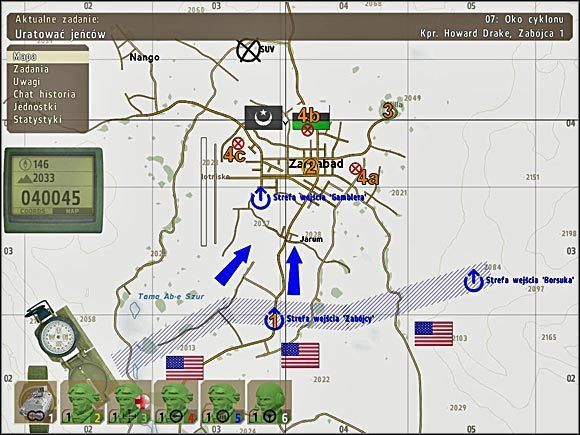 1 - Misja 7 - Oko cyklonu (1) | Operacja Grot | ArmA II Operation Arrowhead - ArmA II: Operation Arrowhead - poradnik do gry