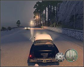 Po zakończonej wizycie w klubie wsiądź do pojazdu i koniecznie zaczekaj aż Twoi pijani koledzy się tu dowloką #1 - Rozdział 7 - Spoczywaj w pokoju, F. Potenza | Opis przejścia Mafia II - Mafia II - poradnik do gry