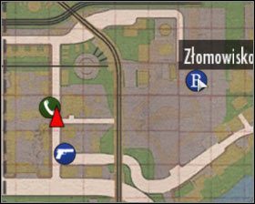 Najbliższa budka telefoniczna znajduje się w dzielnicy Riverside, na zachód od odwiedzanego wcześniej złomowiska - Rozdział 8 - Dzikusy (1) | Opis przejścia Mafia II - Mafia II - poradnik do gry