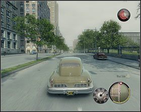 Kieruj się teraz zgodnie z drogą pokazywaną na Twojej mapie oraz podręcznym radarze - Rozdział 11 - Nasz przyjaciel (1) | Opis przejścia Mafia II - Mafia II - poradnik do gry