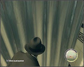 W analogiczny sposób możesz przedostać się na drugi koniec piętra posiadłości Leo i schować się w szafie na ubrania #1 - Rozdział 11 - Nasz przyjaciel (2) | Opis przejścia Mafia II - Mafia II - poradnik do gry