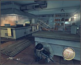 Dopiero teraz wybierz korytarz, przy którym będziesz już stał Joe #1 - Rozdział 13 - Wyjście smoka (2) | Opis przejścia Mafia II - Mafia II - poradnik do gry