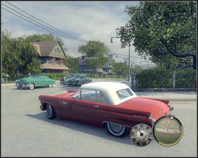Wsiadaj do auta Joe (Shubert Thunderbolt) #1 i ostrożnie wyjedź z alejki - Rozdział 14 - Schody do nieba (1) | Opis przejścia Mafia II - Mafia II - poradnik do gry