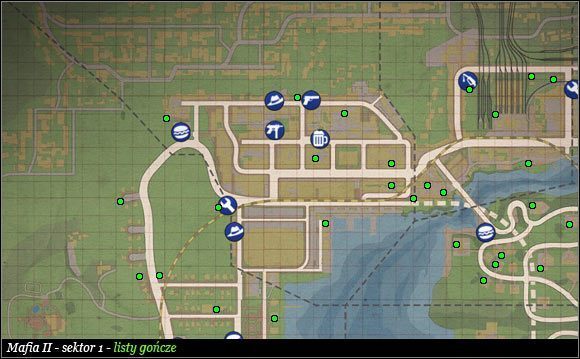 1 - Listy gończe | Sekrety w Mafia II - Mafia II - poradnik do gry