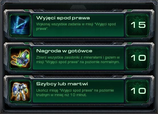 Wyjęci spod prawa - Wyjęci spod prawa (Osiągnięcia) | Kampania - Mar Sara - StarCraft II: Wings of Liberty - poradnik do gry