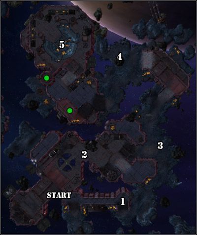 Główne zadania - Egzorcystka, (1) | Kampania - ściśle tajne | StarCraft II Wings of Liberty - StarCraft II: Wings of Liberty - poradnik do gry