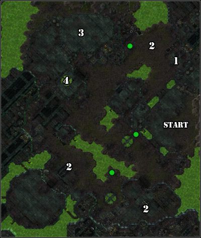 Główne zadania - Cios w plecy | Kampania - rebelia | StarCraft II Wings of Liberty - StarCraft II: Wings of Liberty - poradnik do gry