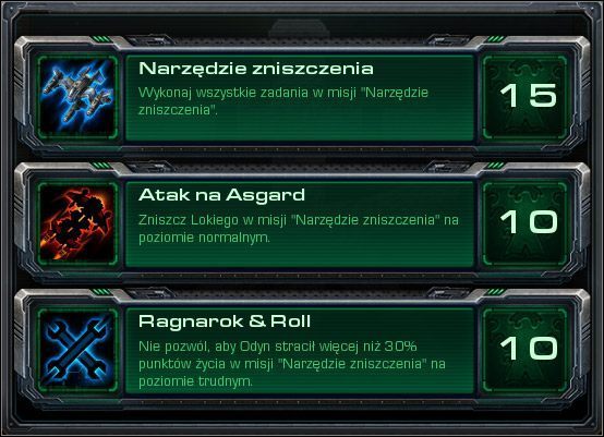 Narzędzie zniszczenia - Narzędzie zniszczenia (Osiągnięcia) | Kampania - rebelia - StarCraft II: Wings of Liberty - poradnik do gry