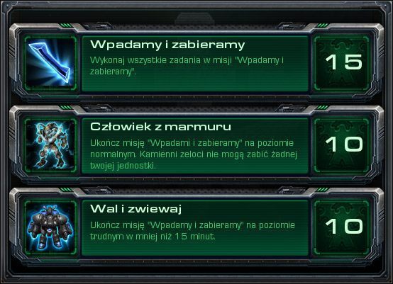 Wpadamy i zabieramy - Wpadamy i zabieramy (Osiągnięcia) | Kampania - artefakt | StarCraft II - StarCraft II: Wings of Liberty - poradnik do gry