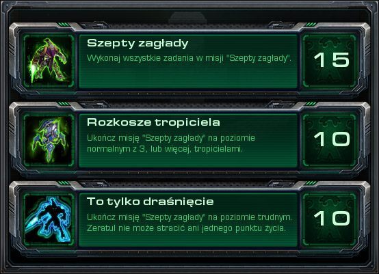 Szepty zagłady - Szepty zagłady (Osiągnięcia) | Kampania - proroctwo | StarCraft II - StarCraft II: Wings of Liberty - poradnik do gry