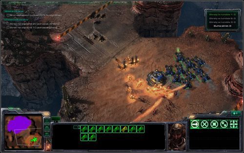 Lokacja 2 - Dowództwo taktyczne | Wyzwania | StarCraft II Wings of Liberty - StarCraft II: Wings of Liberty - poradnik do gry