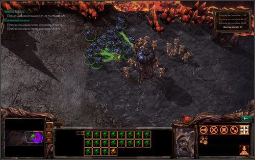 Lokacja 2 - Za rój | Wyzwania | StarCraft II Wings of Liberty - StarCraft II: Wings of Liberty - poradnik do gry