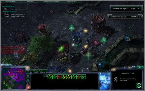 Umiejętności duchów myślę, że są jasne - Centrum wywiadu | Wyzwania | StarCraft II Wings of Liberty - StarCraft II: Wings of Liberty - poradnik do gry