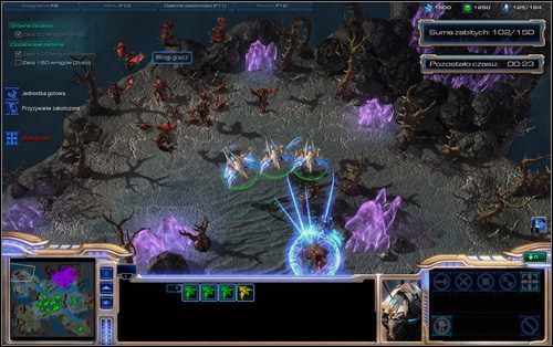 Z testów jasno wynika, że aby zaliczyć złoty medal, trzeba działać naprawdę błyskawicznie - Zwiastun śmierci | Wyzwania | StarCraft II Wings of Liberty - StarCraft II: Wings of Liberty - poradnik do gry