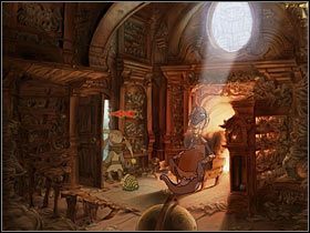 Ty razem ustaw więc małą wskazówkę na V, a dużą na VI - Rozdział pierwszy - Jesienna puszcza (2) - The Whispered World - poradnik do gry