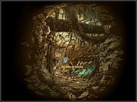 Potrzebujesz jeszcze narzędzia, którym wypchniesz klucz, przyjrzyj się więc leżącemu w celi sianu - Rozdział trzeci - Asgil (1) - The Whispered World - poradnik do gry