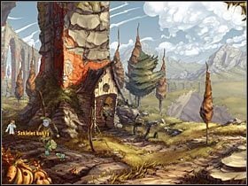 By przegonić ptaki z ogródka Mauricea, musisz stworzyć stracha na wróble - Rozdział trzeci - Asgil (4) - The Whispered World - poradnik do gry