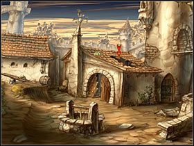 Jednak teraz, kiedy przedmiot z drugiej strony huśtawki wzbije się w powietrze, zmień postać Spota na 5 małych Spotków - Rozdział czwarty - Korona (1) - The Whispered World - poradnik do gry