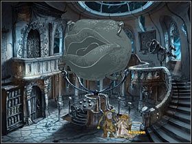 Musisz przeciąć czymś więzy astronoma, a nie masz przy sobie żadnego ostrego przedmiotu - Rozdział czwarty - Korona (6) - The Whispered World - poradnik do gry