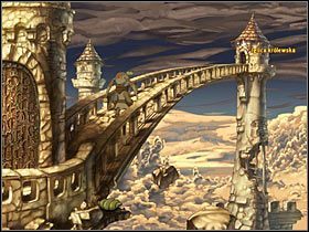 Naprawiwszy to, co wcześniej zepsułeś, biegnij do królewskich komnat (drzwi u góry po lewej) - Rozdział czwarty - Korona (6) - The Whispered World - poradnik do gry