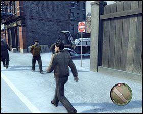 Po pokonaniu zbira, który zaczepiał Francescę będziesz musiał udać się do mieszkania Joe - [Fabuła] cz.1 | Osiągnięcia związane z fabułą w Mafia II - Mafia II - poradnik do gry