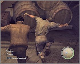 Po odbyciu rozmowy z Derekiem Pappalardo wejdź do magazynu - [Fabuła] cz.3 | Osiągnięcia związane z fabułą w Mafia II - Mafia II - poradnik do gry