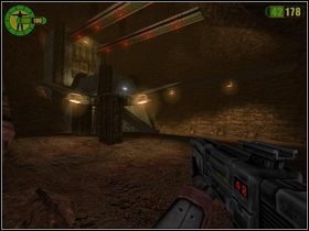 Zeskocz do wody (nic Ci nie grozi) i przepłyń na drugą stronę - Zapomniane kopalnie | Opis przejścia Red Faction - Red Faction - poradnik do gry