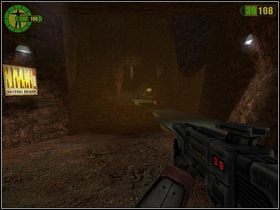 Tutaj w zasadzie nie ma nic do roboty oprócz likwidacji przeciwników (na maszynie jest snajper, możesz zebrać amunicję) - Zapomniane kopalnie | Opis przejścia Red Faction - Red Faction - poradnik do gry