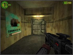 Teraz musicie w tym samym czasie wcisnąć przyciski - zrób to, gdy ten widoczny na konsoli podświetli się na zielono - Sabotaż | Opis przejścia Red Faction - Red Faction - poradnik do gry