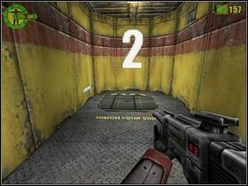 Płyń kierując się światłami widocznymi przy dnie - Sabotaż | Opis przejścia Red Faction - Red Faction - poradnik do gry