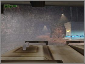 Idź dalej, aż dotrzesz do pomieszczenia z wielkimi zagrodami i jeepem pośrodku - Zoo Capeka | Opis przejścia Red Faction - Red Faction - poradnik do gry