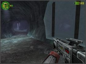 Docierasz do kolejnego wyjścia na powierzchnię - tutaj musisz zostawić łódź i dalej ruszyć pieszo - Zoo Capeka | Opis przejścia Red Faction - Red Faction - poradnik do gry