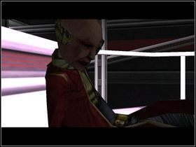 Gdy pokonasz ostatniego z nich, pojawi się sam Capek oraz wspomagająca Cię Eos (na szczycie schodów) - Tajny kompleks Capeka | Opis przejścia Red Faction - Red Faction - poradnik do gry