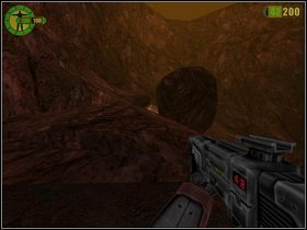 Po wyjściu z korytarza zobaczysz samochód - tym razem masz kierowcę, bierz się więc za karabin - Ultors Communications Center | Opis przejścia Red Faction - Red Faction - poradnik do gry