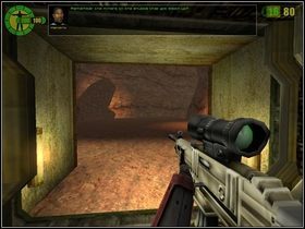 Likwidując wrogów, wróć schodami na sam dół, jednak nie idź do windy, którą przyjechałeś - Ultors Communications Center | Opis przejścia Red Faction - Red Faction - poradnik do gry