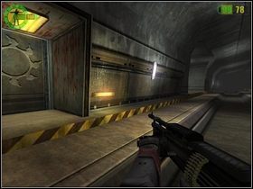 Wejdź do budynku - uważaj na atakujących od tyłu - Koszary #2 | Opis przejścia Red Faction - Red Faction - poradnik do gry