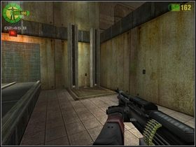 Znajdujesz się w ładowni - Hendrix sugeruje, iż możesz dostać się do statku tą drogą - On the way to Shuttle | Opis przejścia Red Faction - Red Faction - poradnik do gry