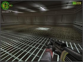 Idź do widocznej w oddali windy po drodze eliminując zagrożenie - On the way to Shuttle | Opis przejścia Red Faction - Red Faction - poradnik do gry