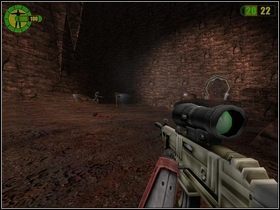 W miejscu zasadzki droga rozgałęzia się, jednak oba kierunki prowadzą do tego samego miejsca - Witamy na Marsie (1) | Opis przejścia Red Faction - Red Faction - poradnik do gry