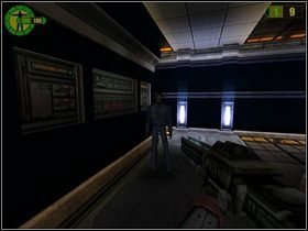 Ponownie odzywa się Hendrix, który widzi nas na monitorze - wraz z rebeliantami dostał się do centrum dowodzenia najemników, ale nadal potrzebuje Twojej pomocy - Witamy na Marsie (1) | Opis przejścia Red Faction - Red Faction - poradnik do gry