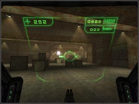 Wyleć przez widoczne w ścianie wrota - Witamy na Marsie (2) | Opis przejścia Red Faction - Red Faction - poradnik do gry