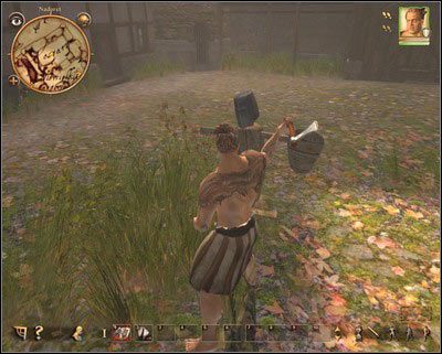 Na początku musisz udowodnić, że umiesz posługiwać się bronią - Nadoret - dla wojowników | Zadania główne w Drakensang The River of Time - Drakensang: The River of Time - poradnik do gry