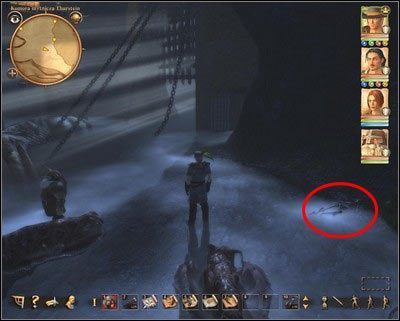 Szkielet chłopaka. - Komora mytnicza | Zadania poboczne w Drakensang The River of Time - Drakensang: The River of Time - poradnik do gry