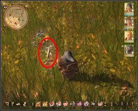 Prancelot stoi w pobliżu karczmy - Komora mytnicza 2 (po zadaniu 13. Myto to za mało) | Zadania poboczne - Drakensang: The River of Time - poradnik do gry