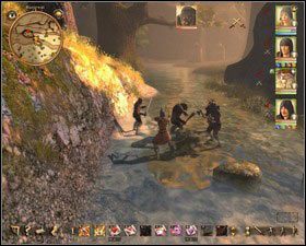 Orków najłatwiej wyciąga się z obozu idąc od strony rzeki - Rezerwat | Zadania poboczne w Drakensang The River of Time - Drakensang: The River of Time - poradnik do gry