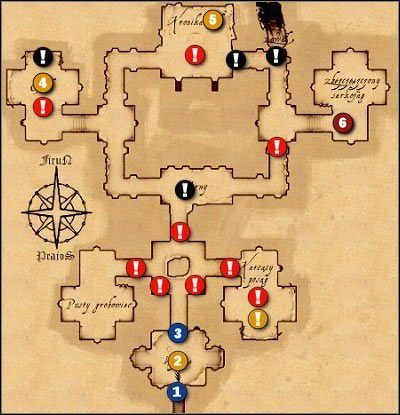 1 - M8 Nadoret - krypta | Mapy w Drakensang The River of Time - Drakensang: The River of Time - poradnik do gry