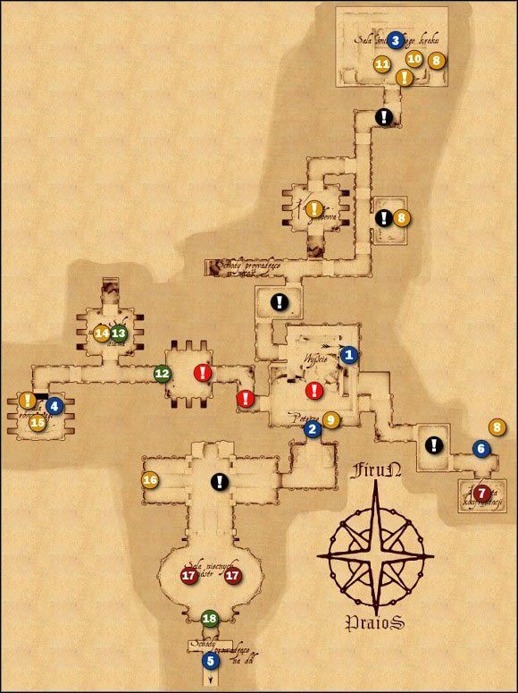 1 - M13 Bospariańskie ruiny | Mapy w Drakensang The River of Time - Drakensang: The River of Time - poradnik do gry