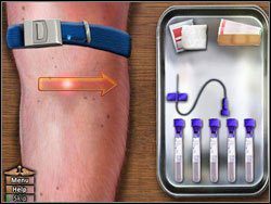 Krok 1 - Pobieranie krwi | Podstawy House M.D. - House M.D. - poradnik do gry
